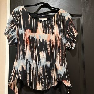 Bcbg fun short sleeve top